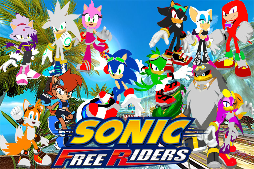 Sonic Free Riders Rewrite Poster by SS252 on DeviantArt