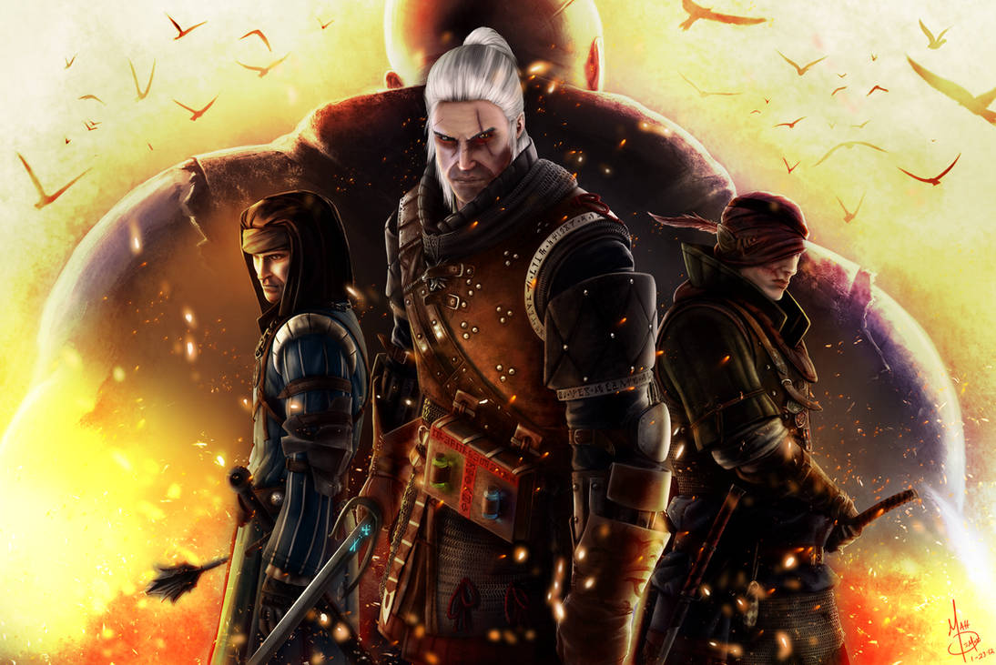 The Witcher by MattDeMino on DeviantArt