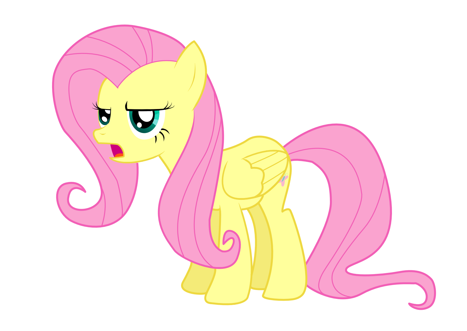 Annoyed Fluttershy