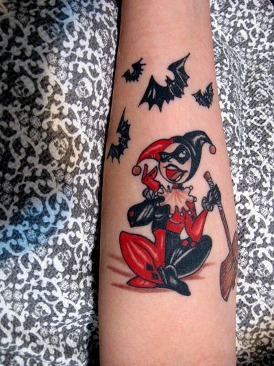 my Harley Quinn tattoo