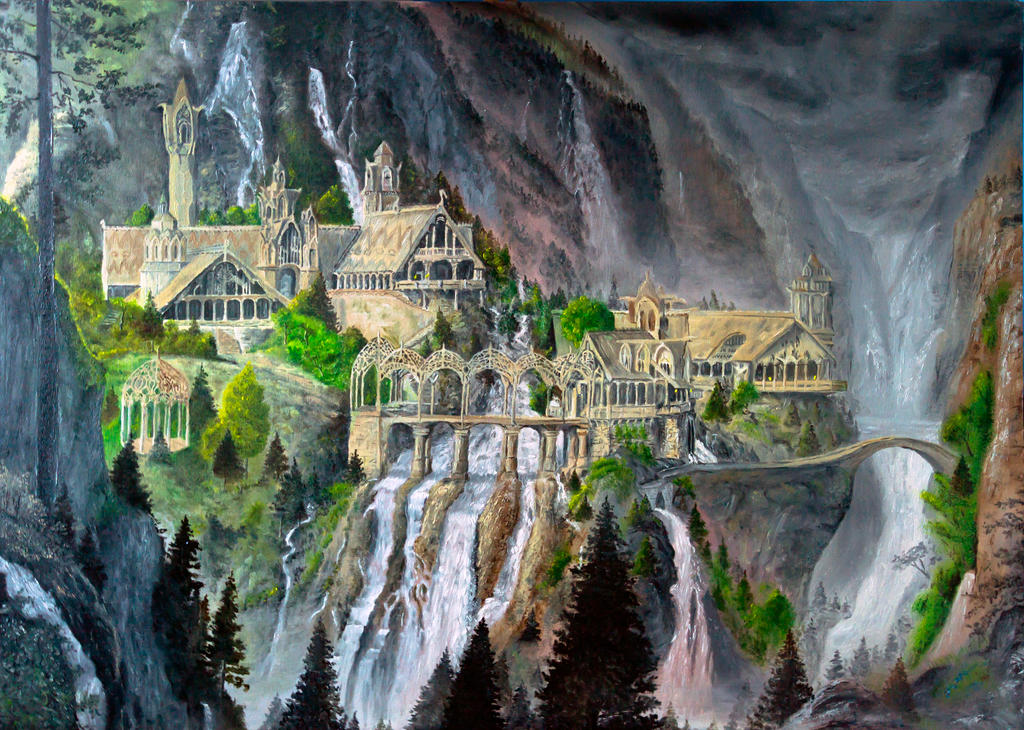 Rivendell by Pjik on DeviantArt