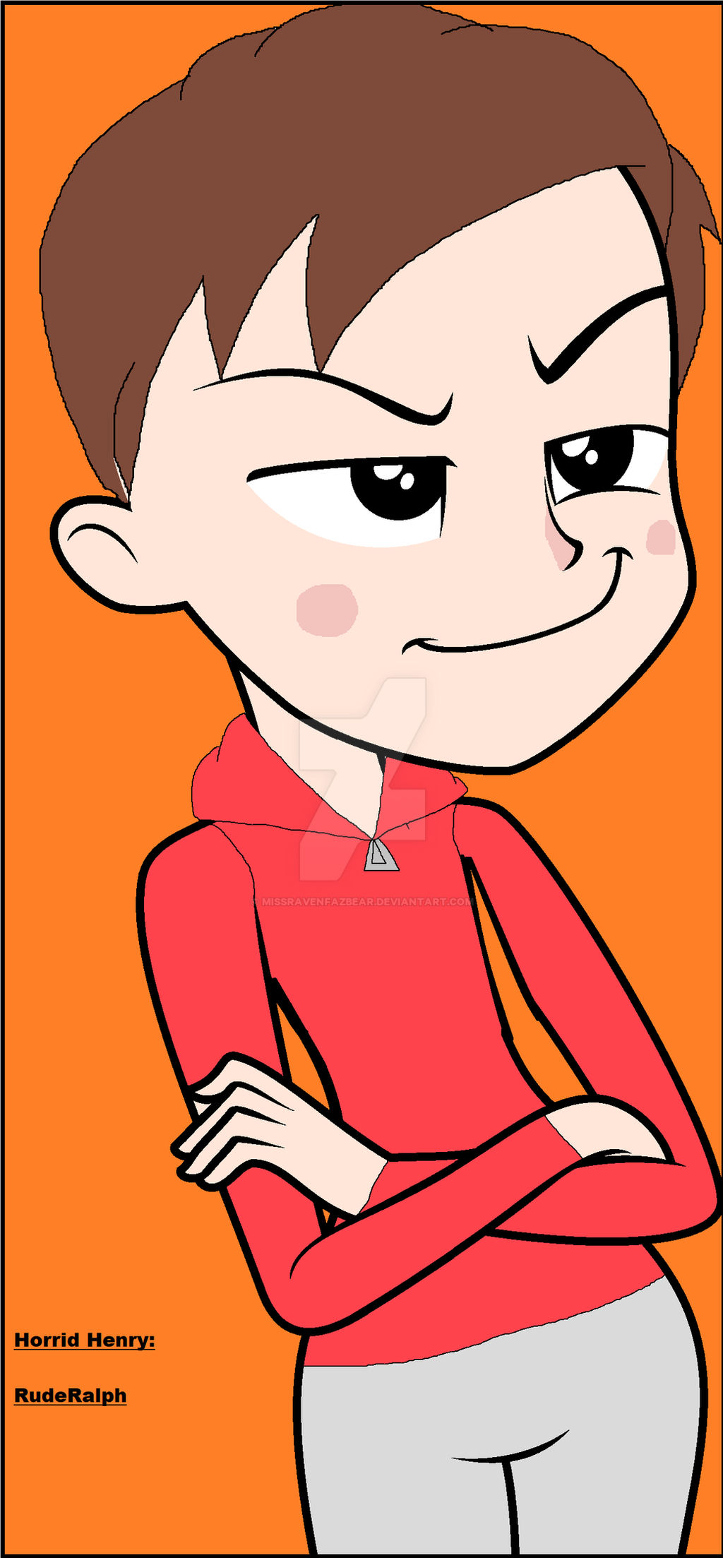 Rude Ralph Butler Rude Ralph The Cutie by MissRavenFazbear on DeviantArt
