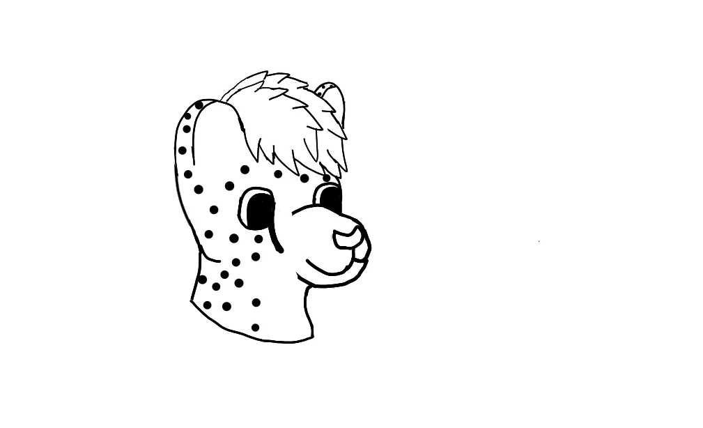 F2U Cheetah Lineart by DojejeTheWolf on DeviantArt