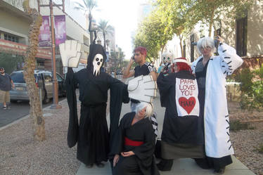 Group of Soul eater cosplayers