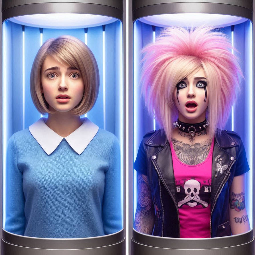 Makeover Machine Girl Deviantart Makeover machine by dondodero on DeviantArt