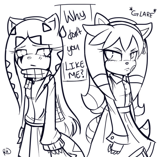 Ex Best Friends by RandomLifes on DeviantArt