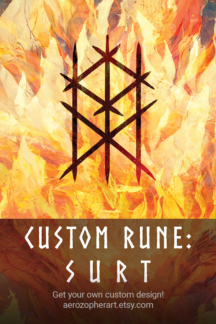 Bindrune Commission | Style: Surt | Sigil by Aerozopher on DeviantArt