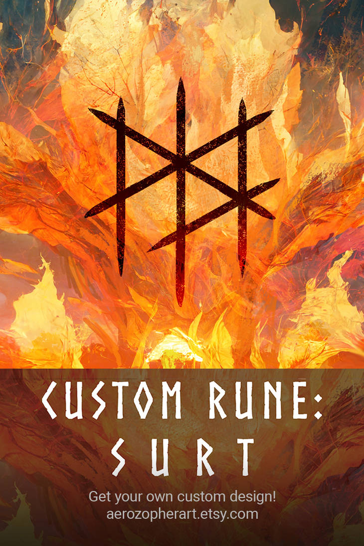 Bindrune Commission | Style: Surt | Sigil by Aerozopher on DeviantArt