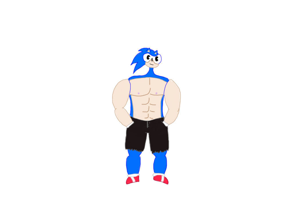 Buff Sonic by gbguildmaster on DeviantArt