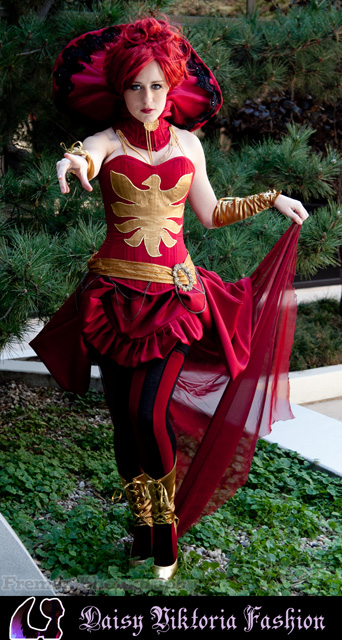 Steampunk Dark Phoenix Costume