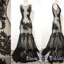 Black Lace Dark Majesty Gown