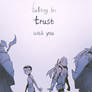 Falling in trust with you, cover for part 1
