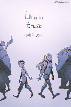 Falling in trust with you, cover for part 1