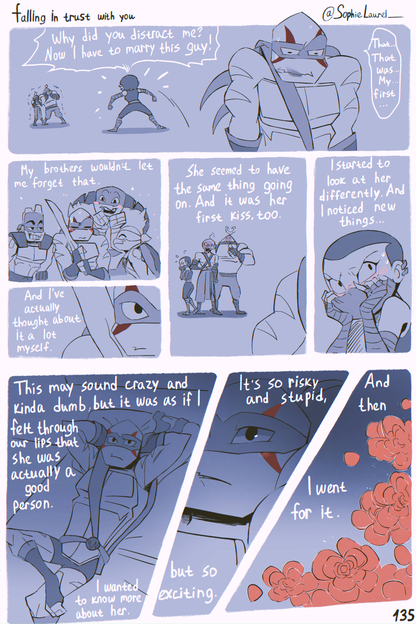 Falling in trust with you, page 135