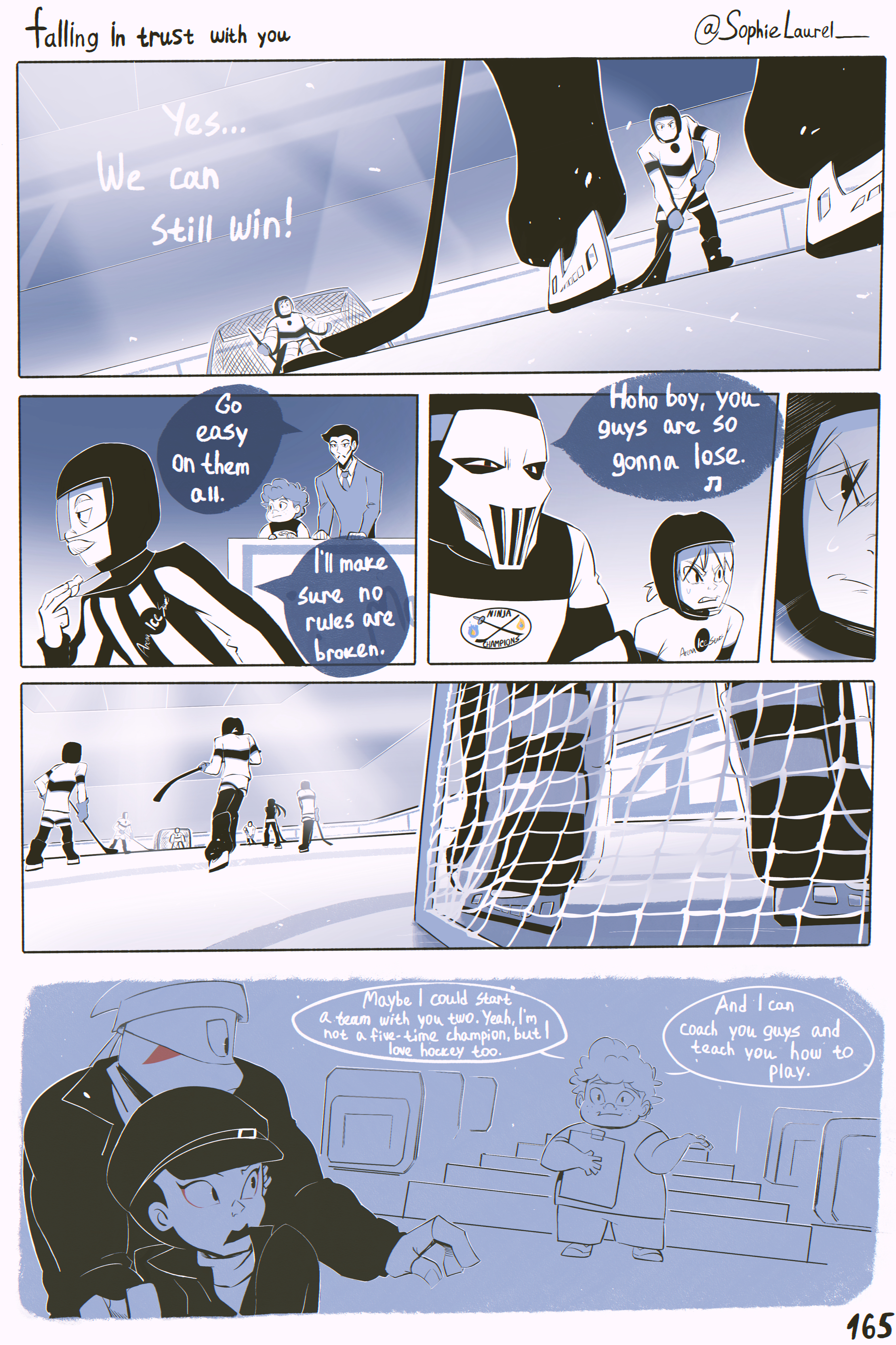 Falling in trust with you, page 165