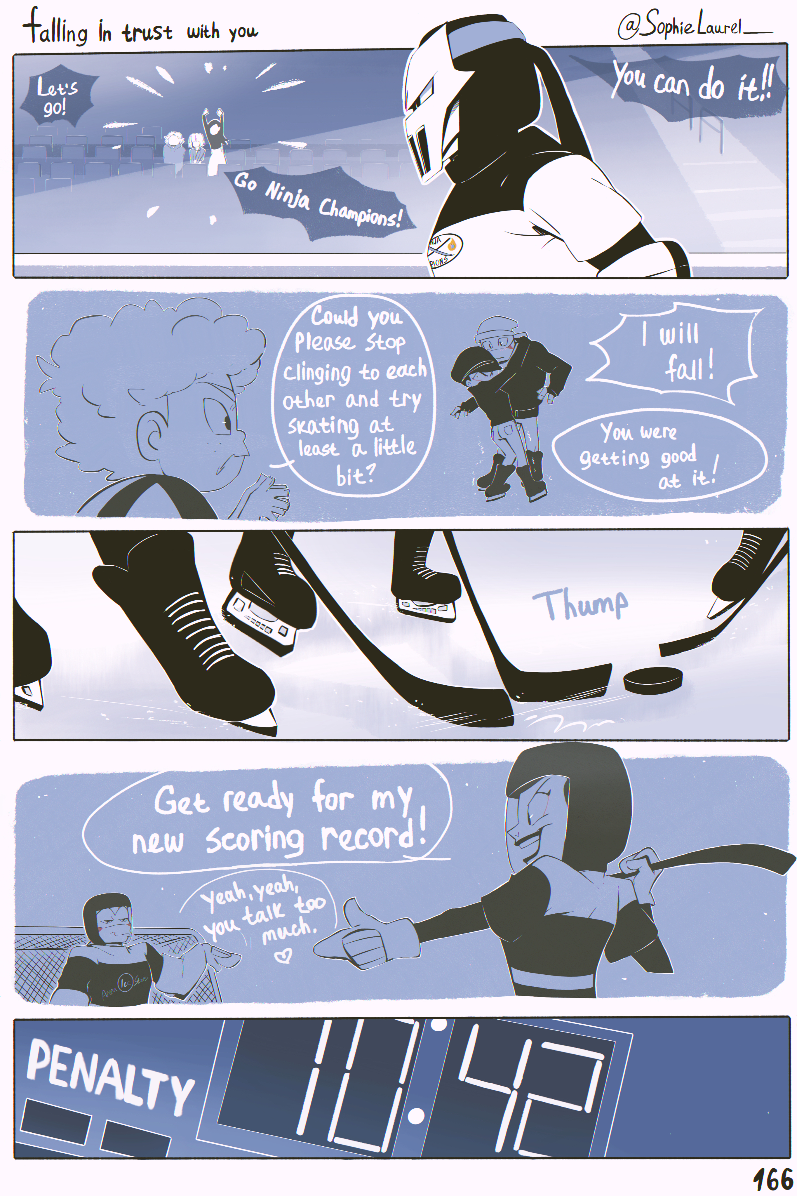 Falling in trust with you, page 166