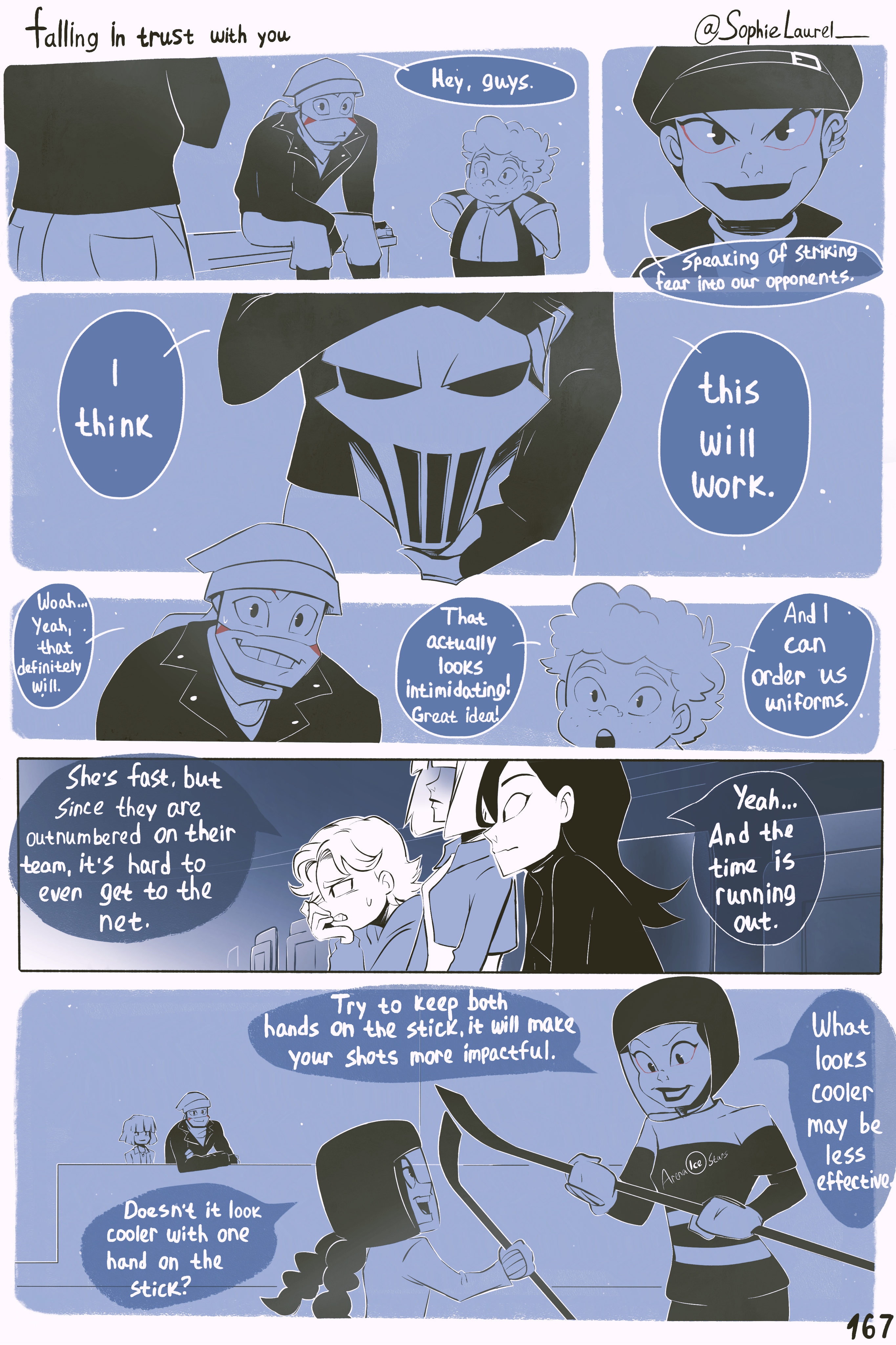 Falling in trust with you, page 167