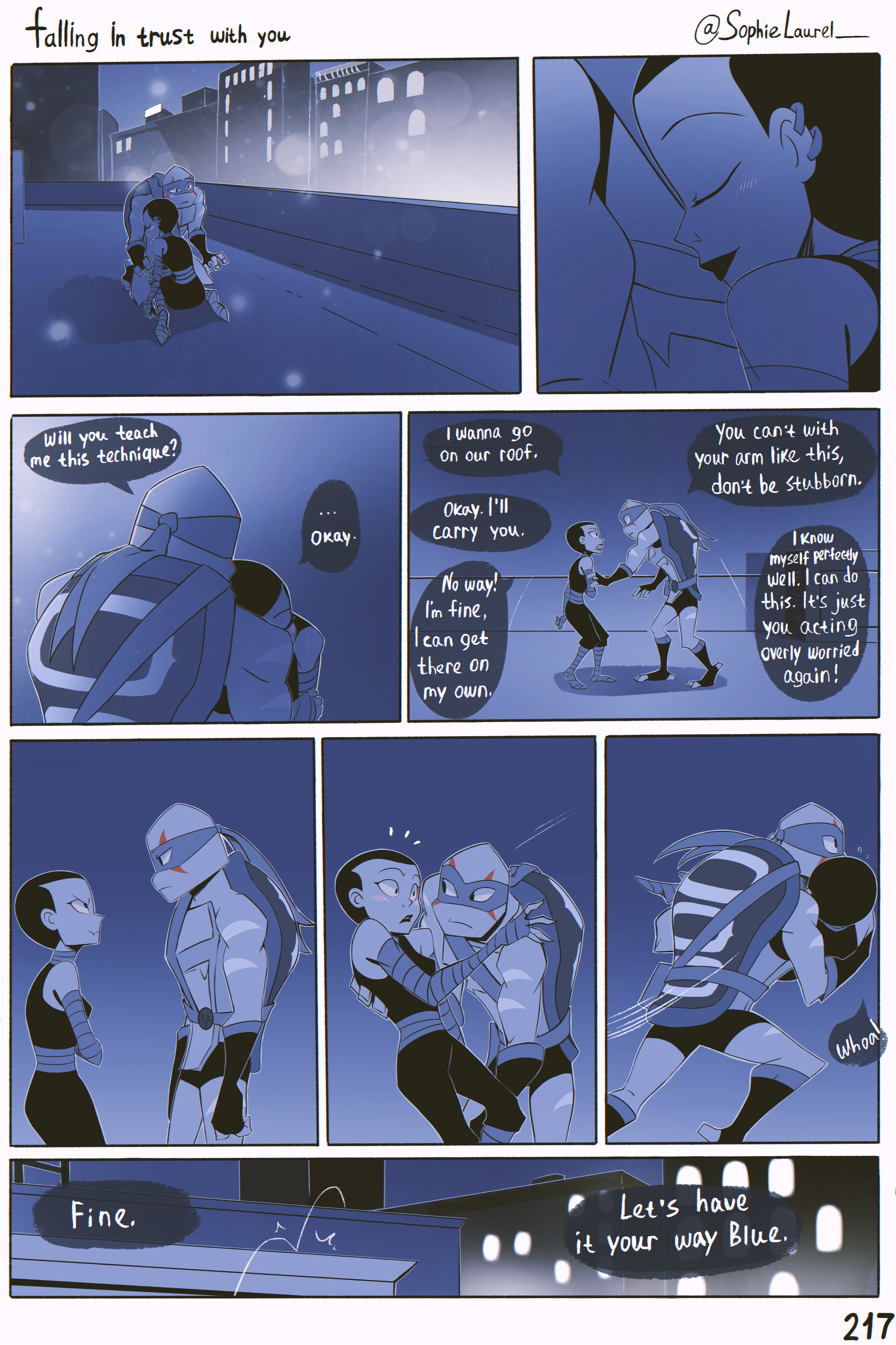 Falling in trust with you, page 217