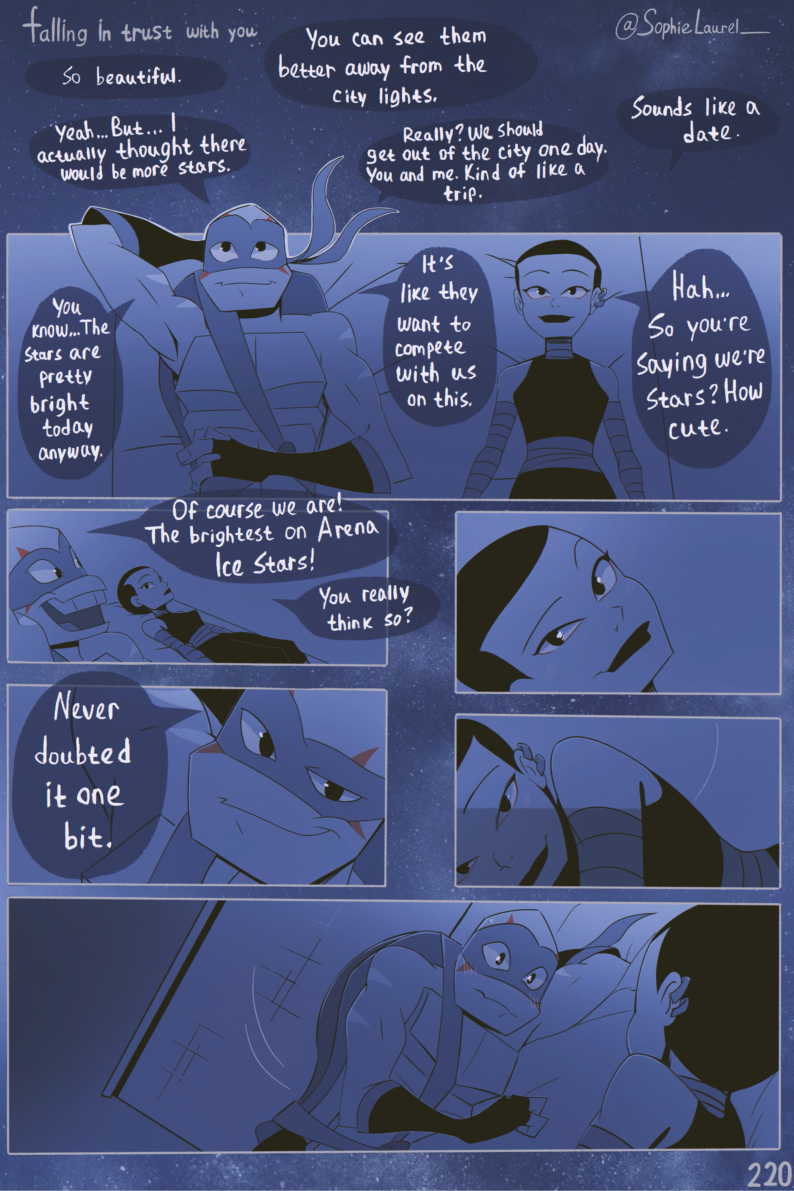 Falling in trust with you, page 220