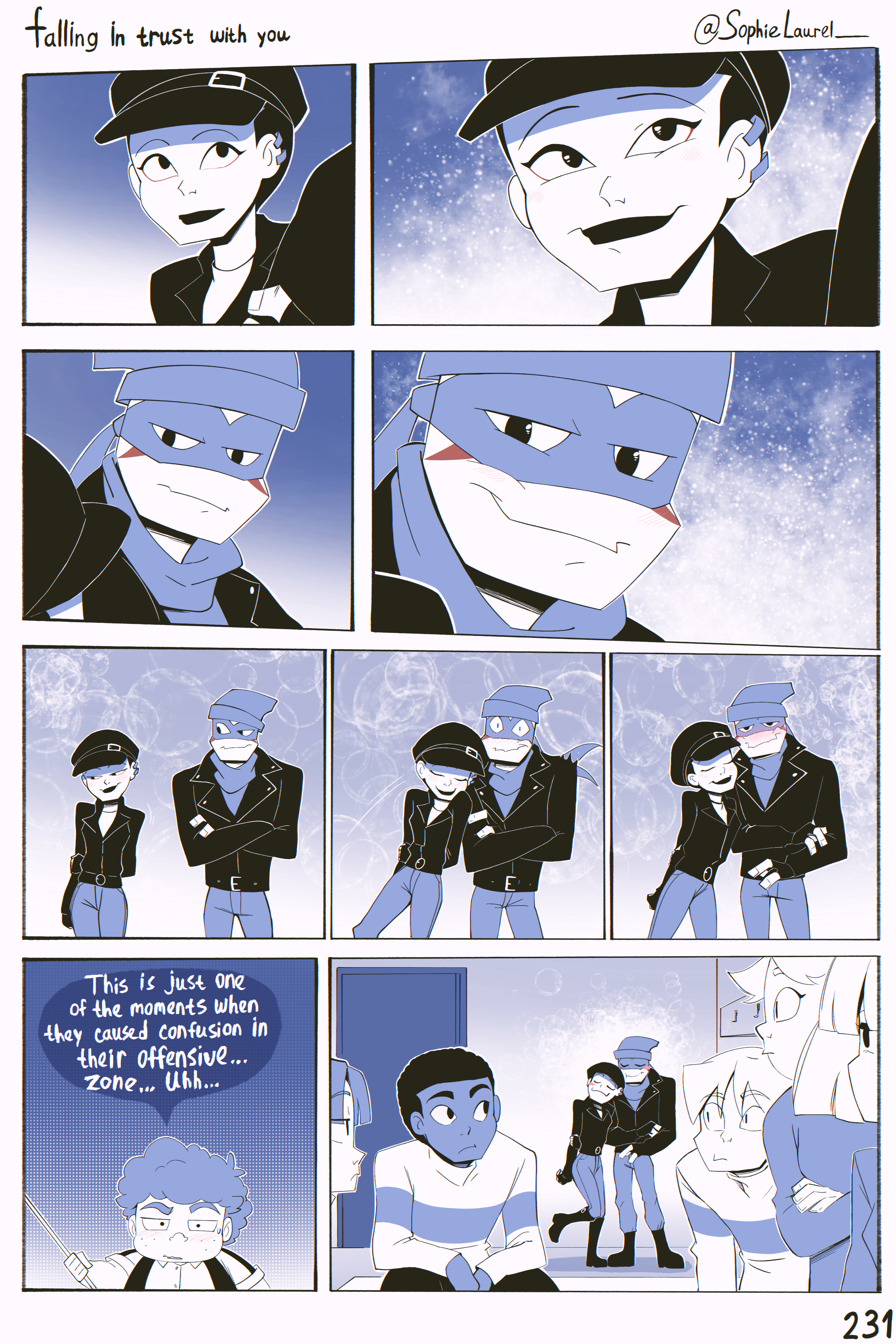 Falling in trust with you, page 231