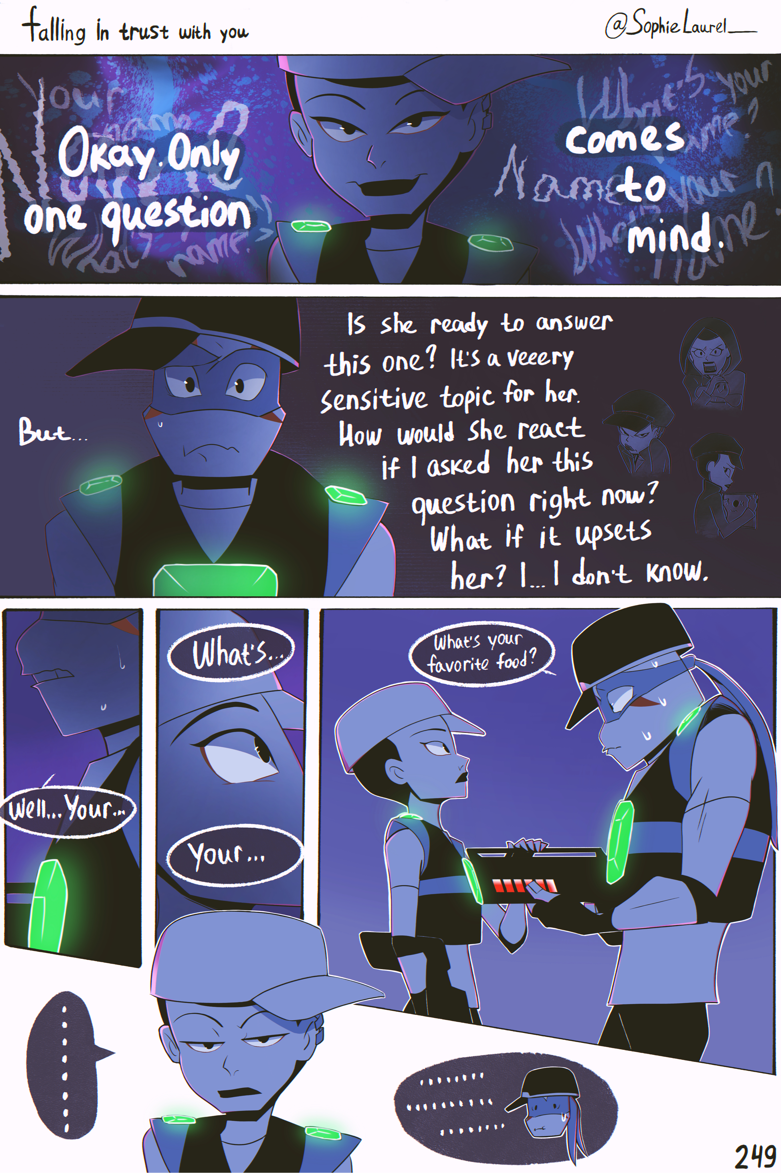 Falling in trust with you, page 249