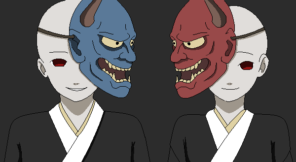 Demons with Demon mask by YayBases on DeviantArt Demons with Demon mask by YayBases on DeviantArt