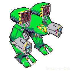 BattleTech Timber Wolf in PicoCAD (v2)