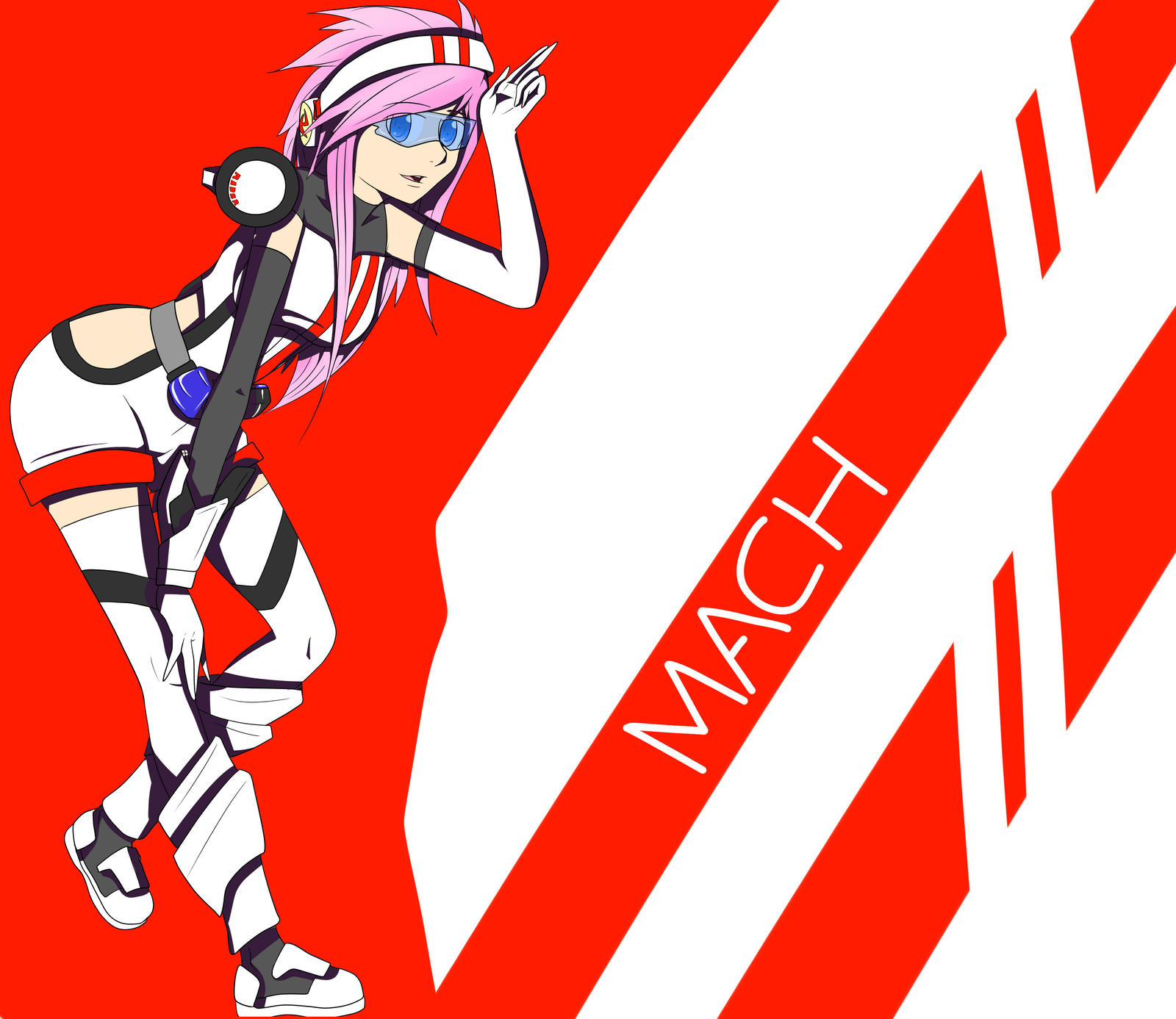 Mach Rider Lady Kamen Rider Mach Girl by CruXBasher on DeviantArt