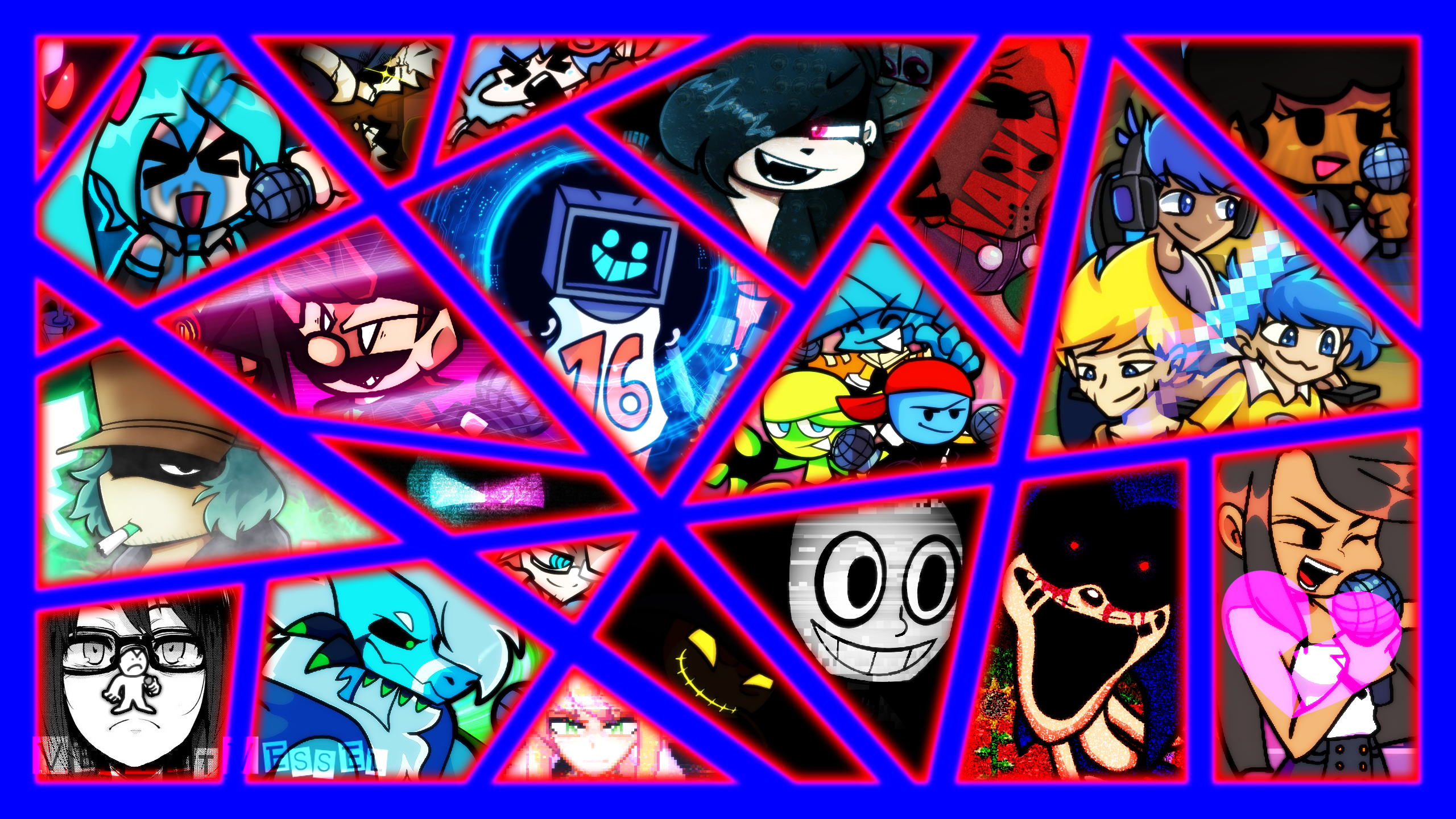 I made a FNF mod tier list (All the mods I have played and beat