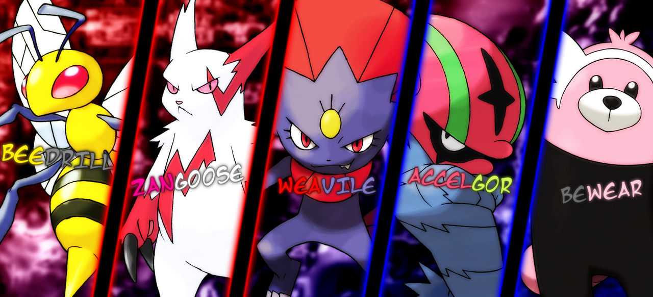 Pokemon Fighting Game Roster DLC 1 by HumbleMorgana on DeviantArt