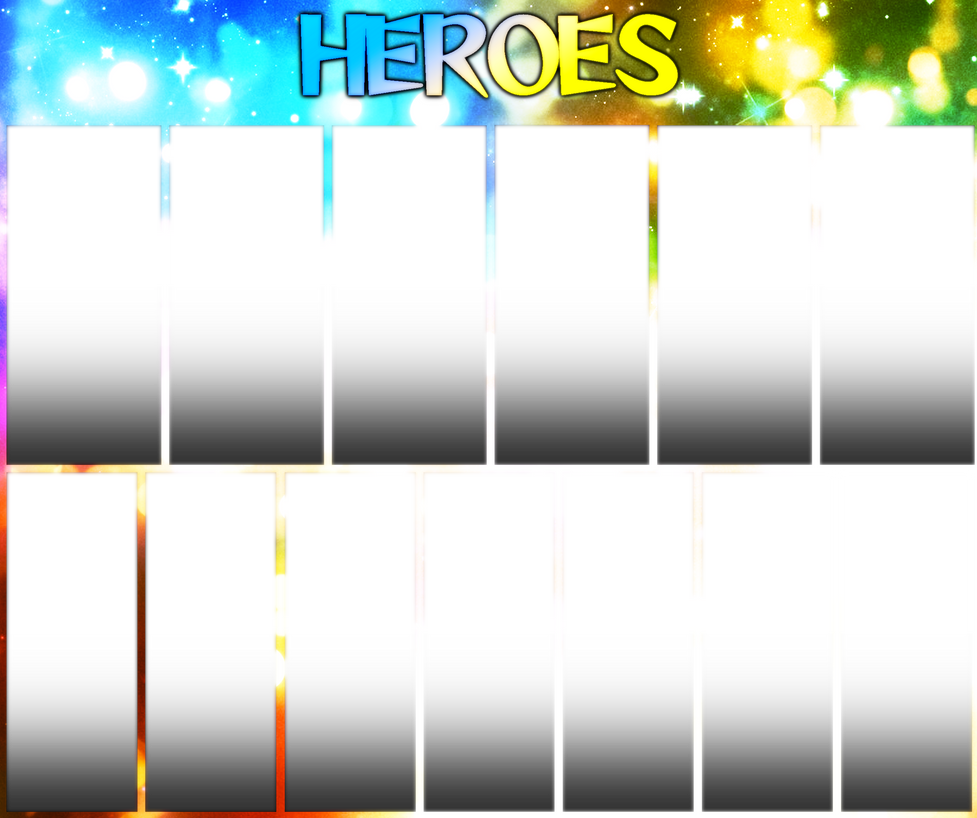 Heroes Template by HumbleMorgana on DeviantArt