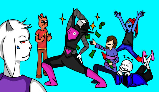 Undertale Draw The Squad Meme Finished! by crofthorn on DeviantArt