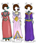 dresses for betsy jane in color by electricjesuscorpse