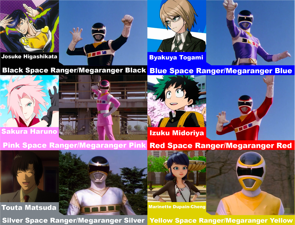 Power Rangers/Super Sentai Crossover: Space/Mega by Duke9295 on DeviantArt