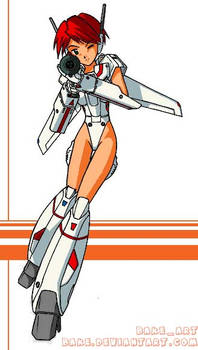 cute VF-1 girl