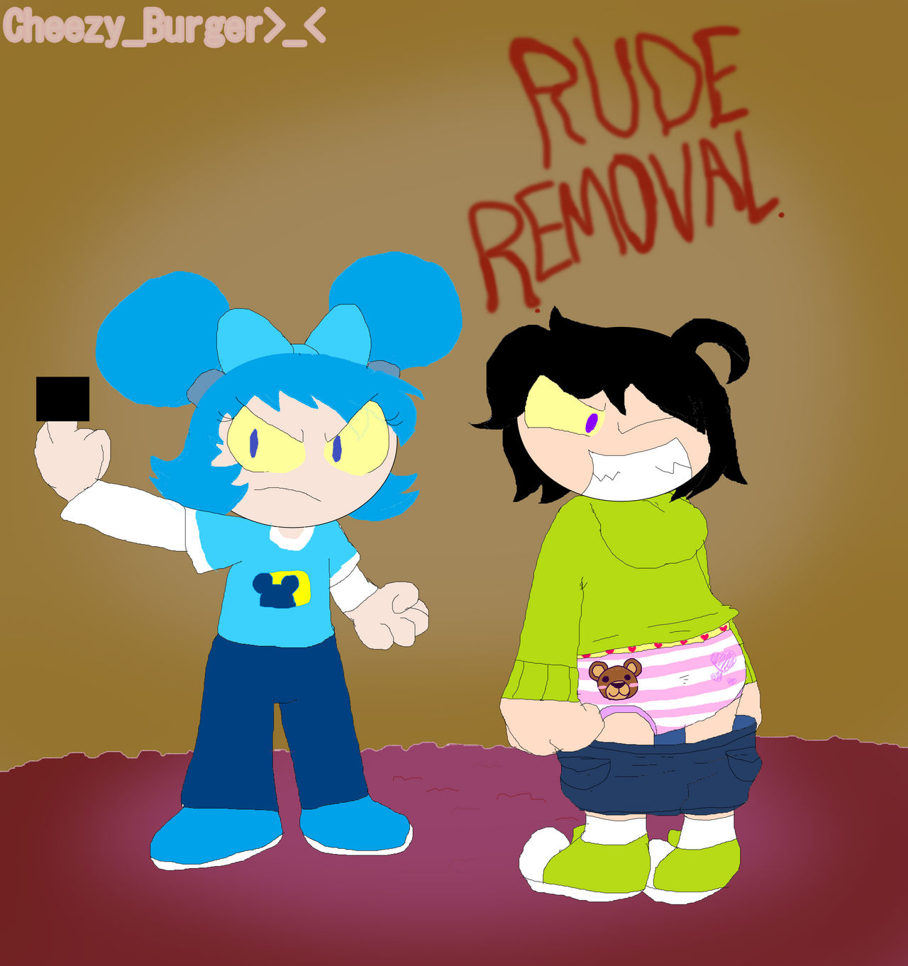 Rude Removal. by FionaTheKittenPinky1 on DeviantArt