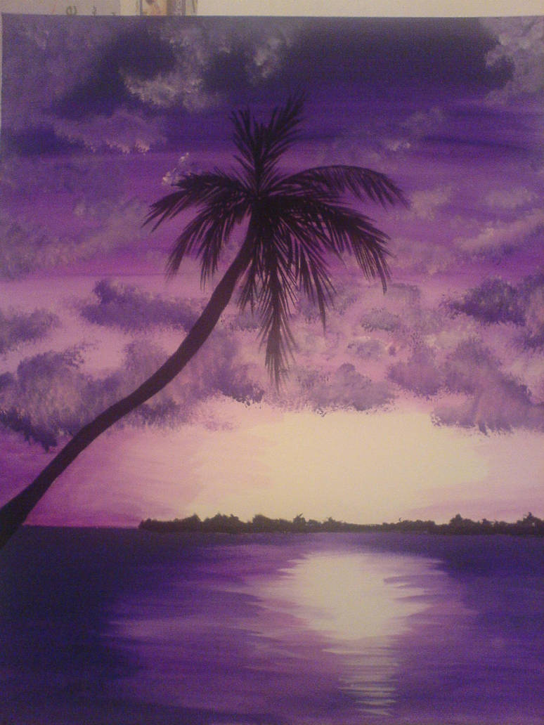 Purple Sunset by SevenVII on DeviantArt
