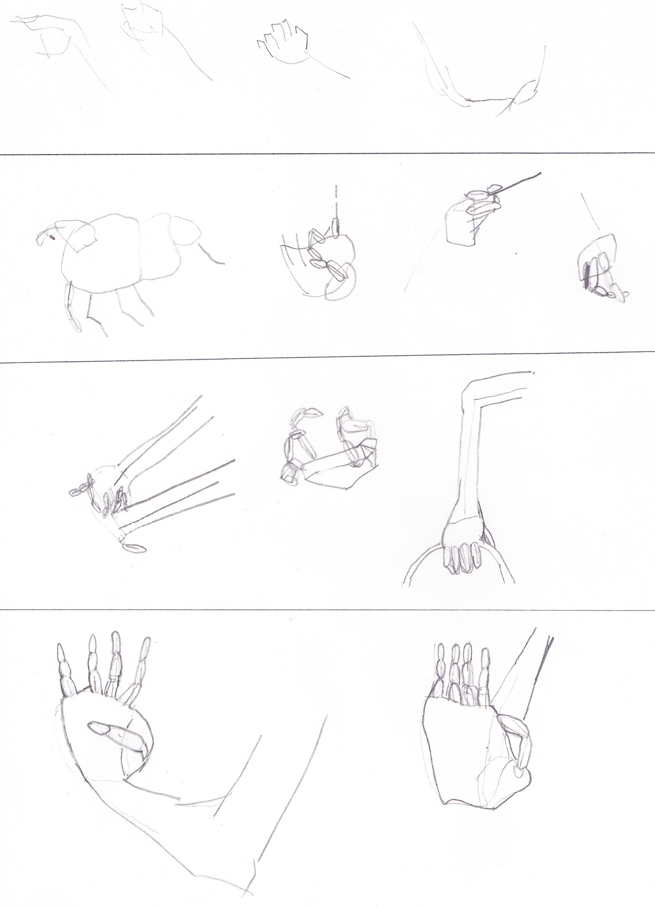 Hands - Day 322 - Learning to Draw