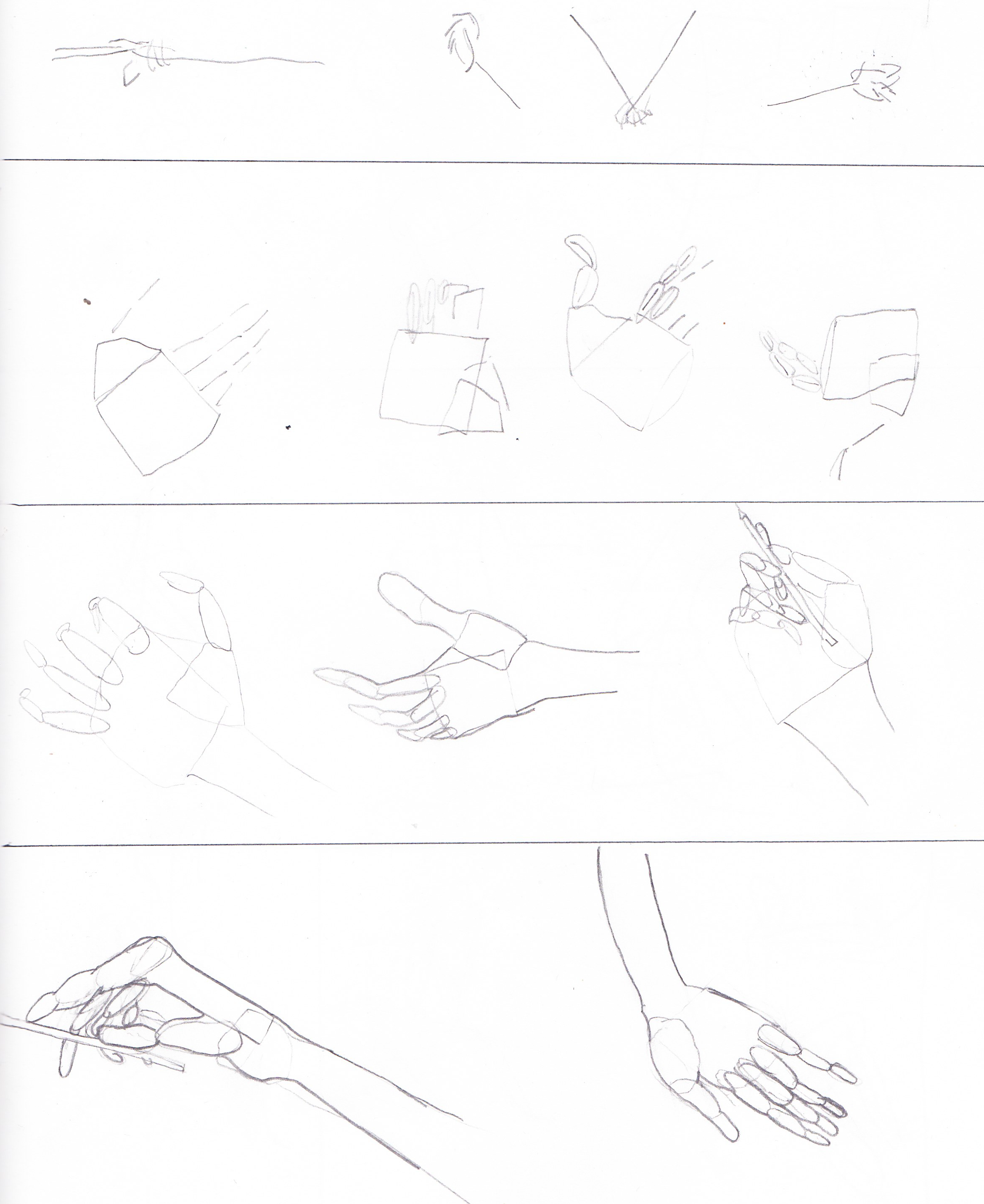 Hands - Day 323 - Learning to Draw