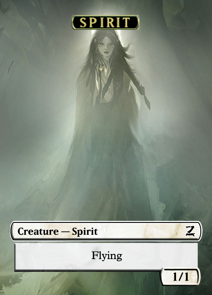 Spirit Token Proxy Magic the gathering alter