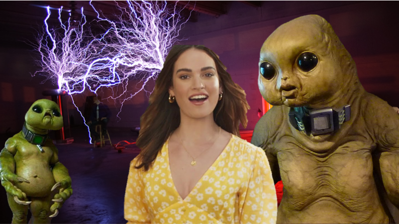 Lily James and the Slitheen by Slitheen111 on DeviantArt