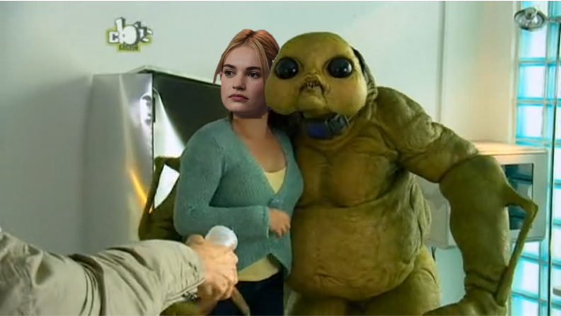 Laughing Slitheen Lily James and the Slitheen 2 by Slitheen111 on DeviantArt