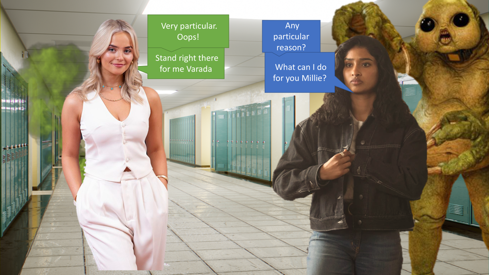 Millie Gibson Slitheen by Slitheen111 on DeviantArt