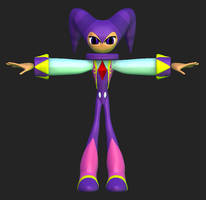 NiGHTs into Dreams 3D (Zbrush)