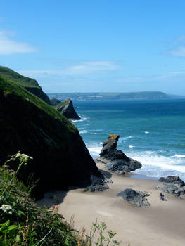 Llangrannog.