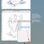 clean lineart with photoshop