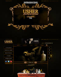 Usher Website -Full View-