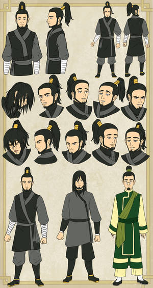 avatar charcter sheet Ywen