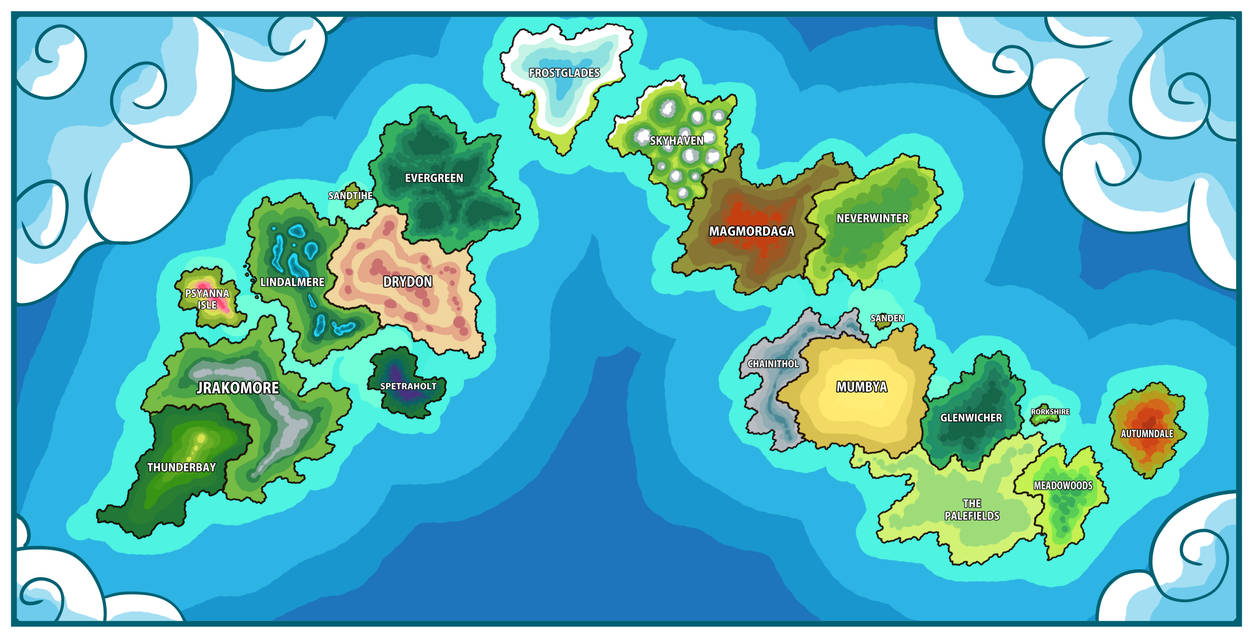 Therion Map Example Map Theria by Athena-Tivnan on DeviantArt