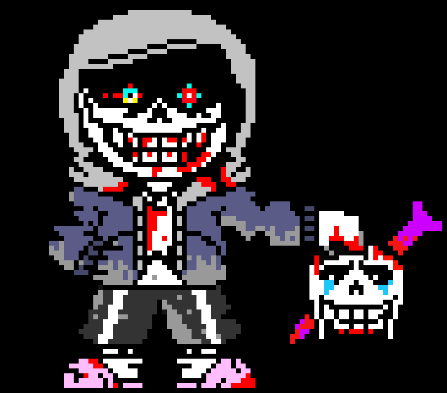 Undertale Hard mode sans by Thdeathbones on DeviantArt